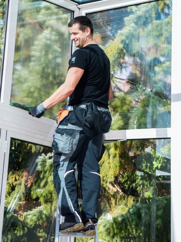 Professionelle Glaspflege 