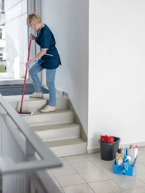 Gebäudereinigung mit Blick fürs Detail